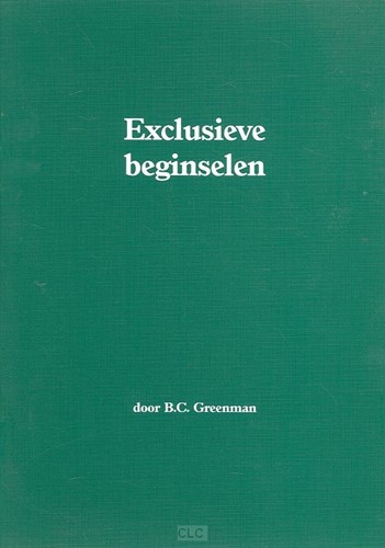 Exclusieve beginselen (Boek)