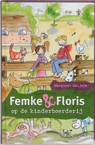 Femke en Floris op de kinderboerderij