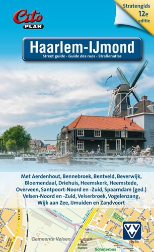 Citoplan stratengids Haarlem-IJmond (Paperback)