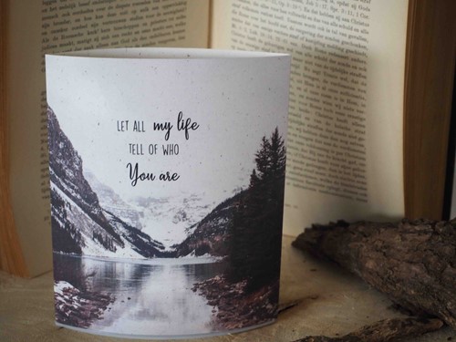 Lichtje voor jou: Let all my life tell of who You are (Cadeauproducten)
