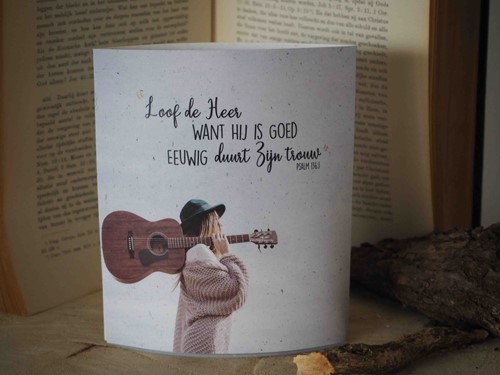 Lichtje voor jou: Loof de Heer want Hij is goed (Cadeauproducten)