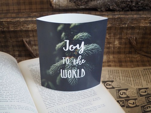 Lichtje voor jou: Joy to the world (Cadeauproducten)