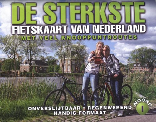De sterkste fietskaart Noord- en Midden-Nederland (Kaartblad)
