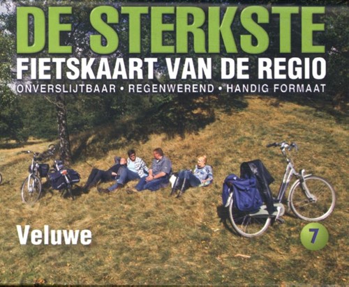 De sterkste fietskaart van de Veluwe (Kaartblad)
