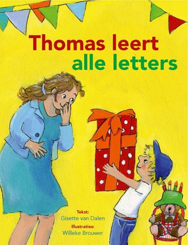 Thomas leert alle letters (Hardcover)
