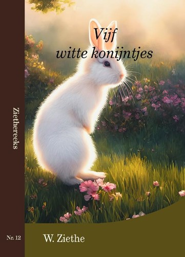 Vijf witte konijntjes (Paperback)