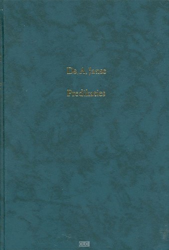 Vijfentwintig predikaties (Hardcover)