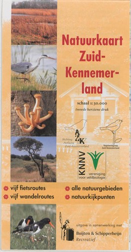 Natuurkaart Zuid-Kennemerland (Paperback)