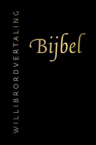 Bijbel (Willibrordvertaling) in leer met goudsnee (zwart) (Hardcover)