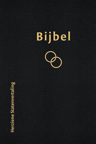 Bijbel HuwelijksBijbel Herziene Statenvertaling zwart (Hardcover)
