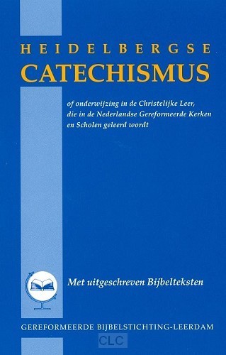 Heidelbergse catechismus met uitgeschr. bybelt