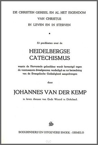Heidelbergse Catechismus (Boek)