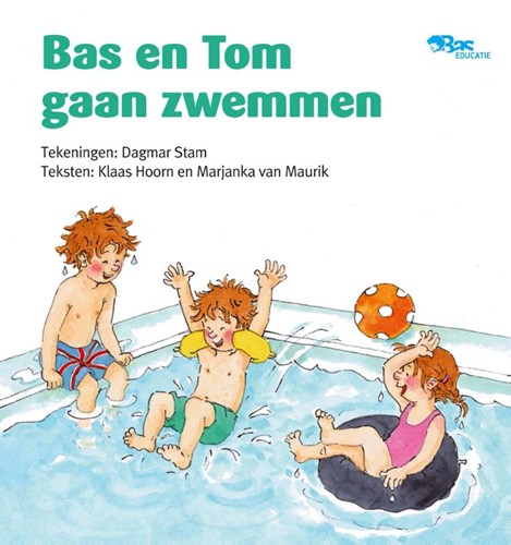 Bas en Tom gaan zwemmen (Paperback)