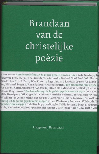 Brandaan van de christelijke poëzie (Hardcover)