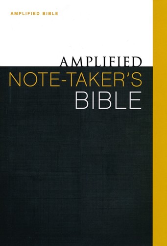 Amplified note-takers bible