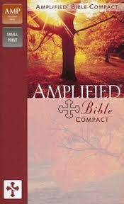 Amplified bible colour hardcover