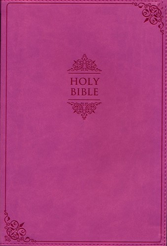 NIV value LP thinline bible pink imitati (Boek)