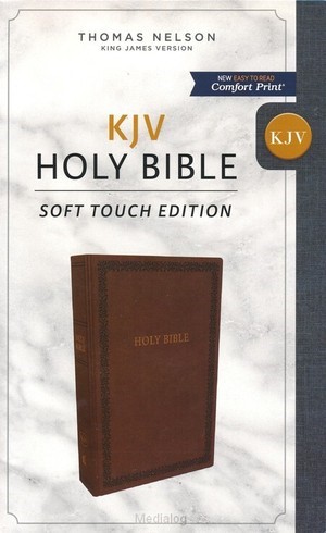 KJV soft touche bible brown imitation le (Boek)