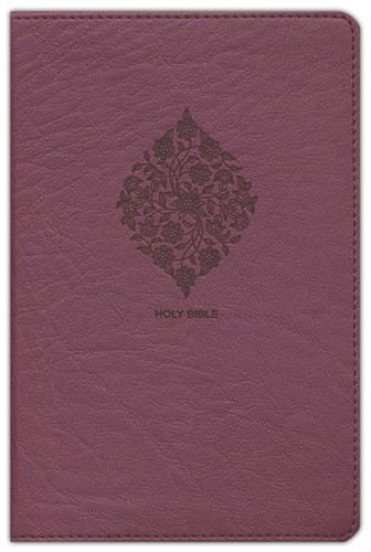 NKJV compact Lp ref bible burgundy imita (Boek)