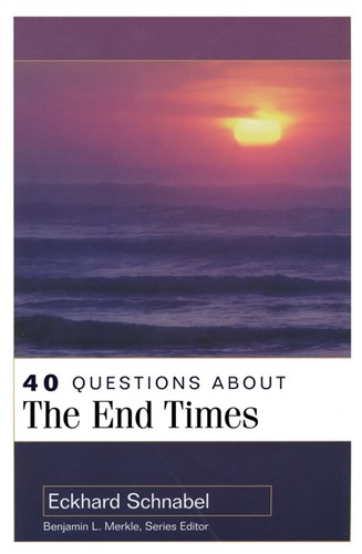 40 Questions about the end times (Boek)
