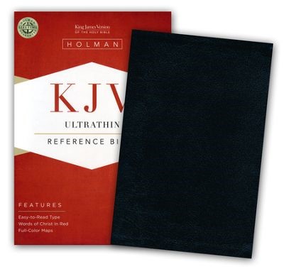 KJV bible ultrathin reference black (Boek)