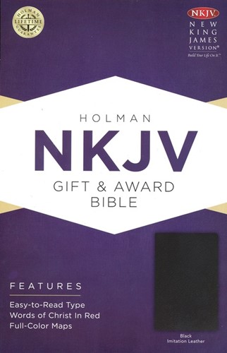 NKJV gift & award bible black (Boek)