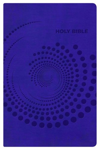 NKJV deluxe gift bible purple imit. leat