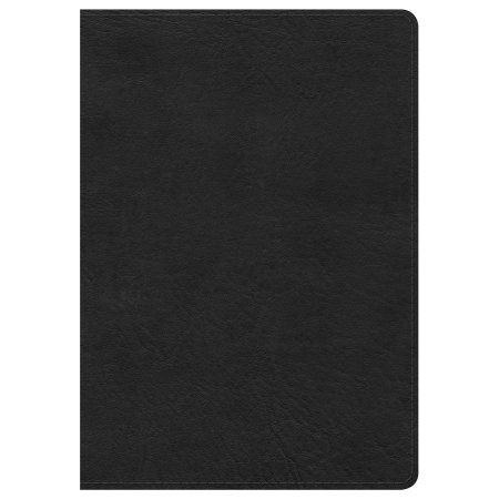 NKJV LP compact bible black leathertouch