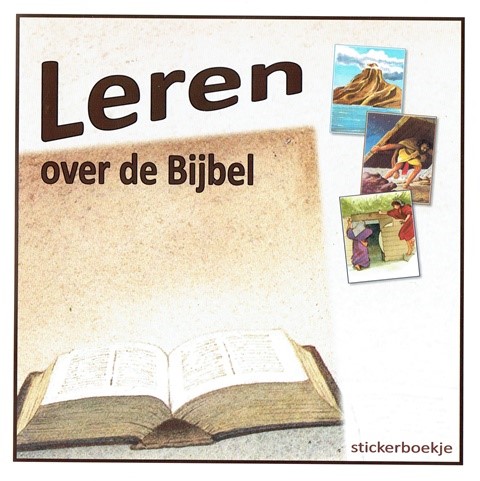 Stickerboekje leren over de Bijbel (Paperback)