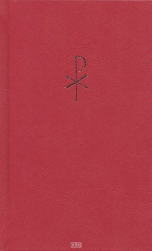 Stevig kunstleer kleursnee rood (Hardcover)