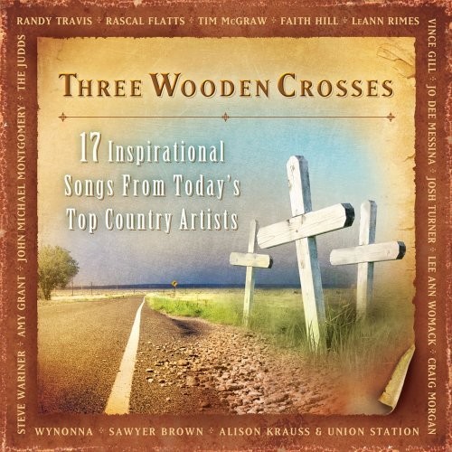 Three wooden crosses compilation (CD)