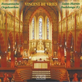 Vincent de Vries bespeelt het orgel
