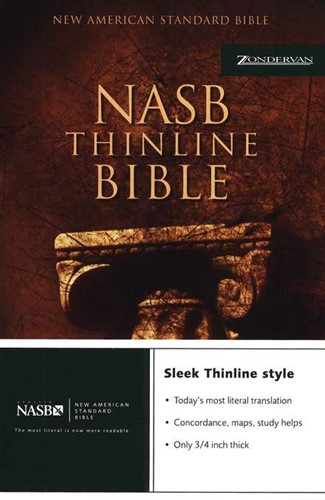NASB thinline bible colour softcover
