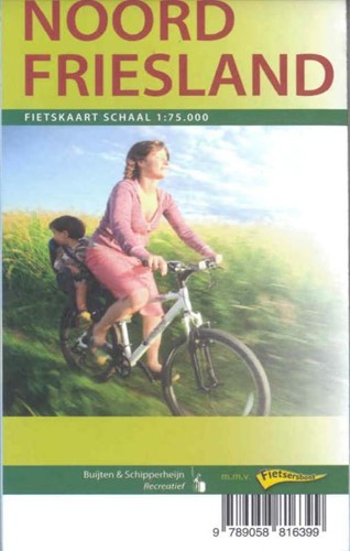 Fietskaart 1:75.000 6 ex. / Regio Noord-Friesland 1 (Pakket)