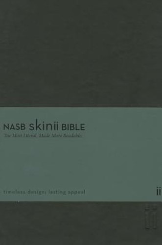 NASB skinii bible black leather bound (Boek)