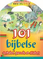 101 Bijbelse verhalen, puzzels en stickers