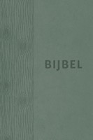Bijbel (HSV) - groen leer met duimgrepen (Leder/Luxe gebonden)