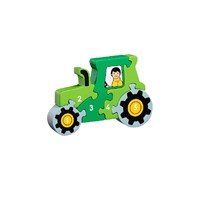 Puzzel Tractor 1-5 (Hout)