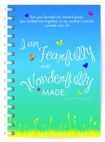 Journal: Wonderfully made (Paperback)