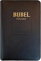 Bijbel (SV) met psalmen (ritmisch) - met goudsnee, rits en duimgr (Hardcover)