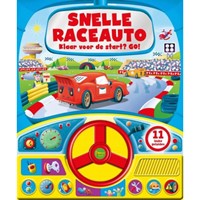 Snelle Raceauto - Geluidboek (Kartonboek)