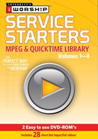 Iworship service starters 1-4 (DVD-rom)