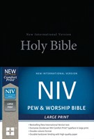 NIV LP pew bible (Boek)