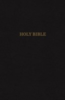 KJV thinline reference bible black leath (Boek)