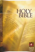 NLT Holy Bible Text Edition,Colour, Pape