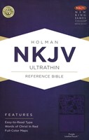 NKJV ultrathin reference bible (Leder/Luxe gebonden)