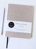 Quote to Notebook (Hardcover)