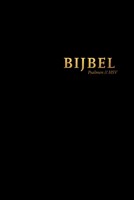Bijbel (HSV) met Psalmen - zwart leer met goudsnee, rits en duimg