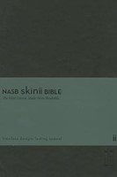 NASB skinii bible black leather bound (Boek)