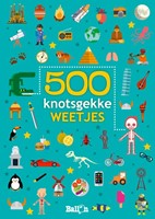 500 knotsgekke weetjes blauw (Paperback)
